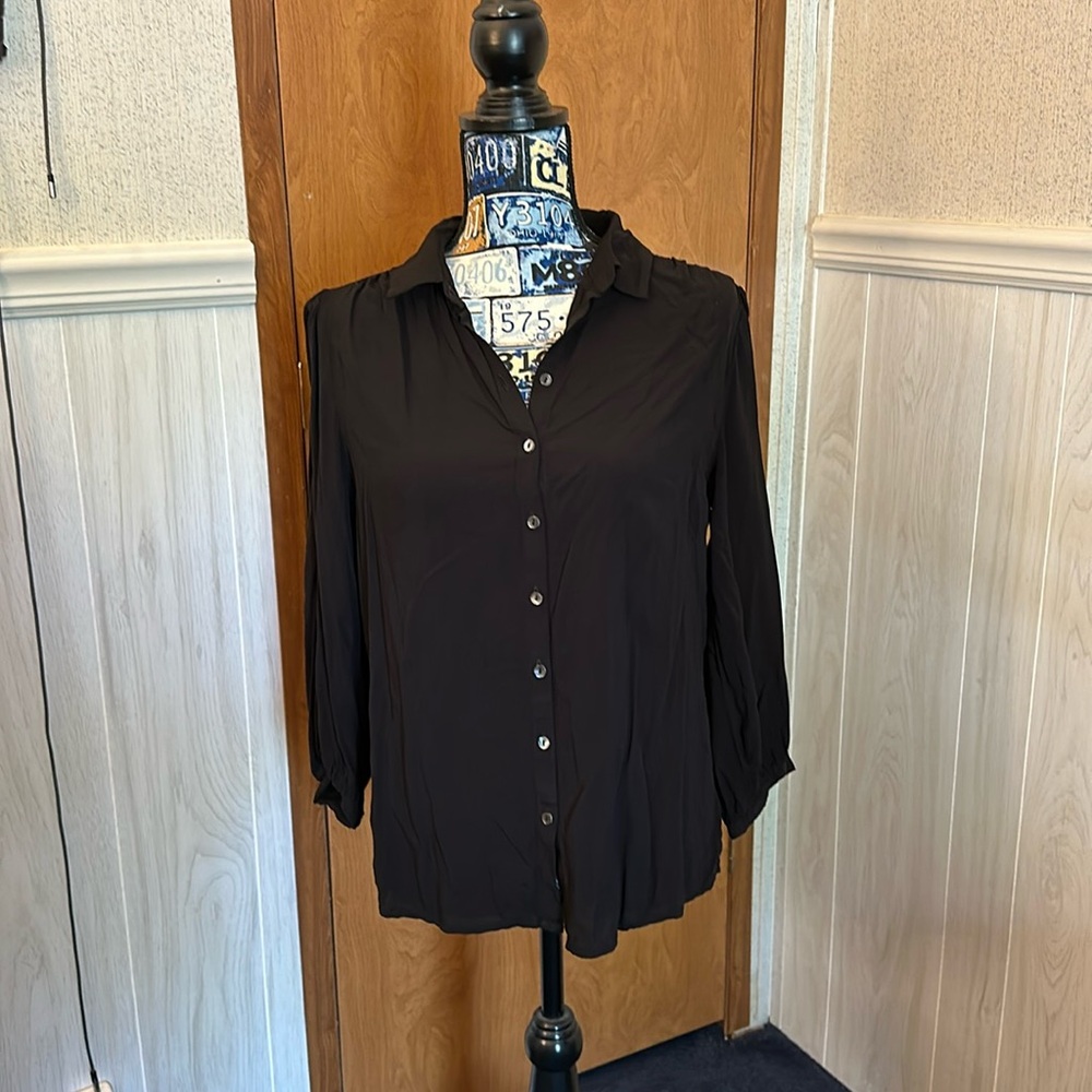 Philosophy button down shirt, size L